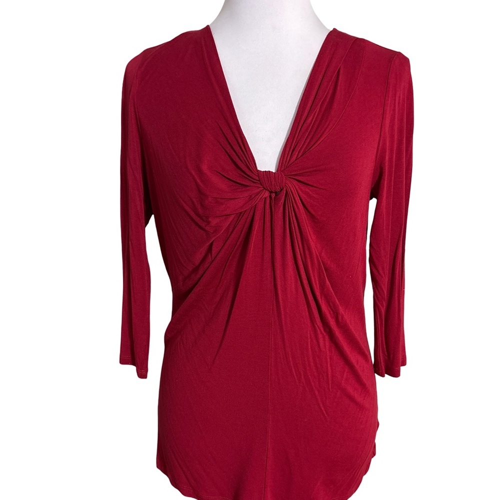 Michael Kors Red Knot Blouse